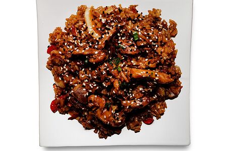 Рис с морепродуктами