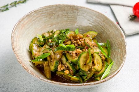 Салат Битые огурцы