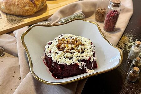 Салат свекольный