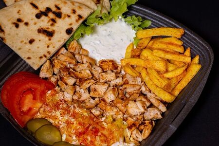 Гирос с курицей порционный