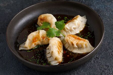 Гёдза с креветками