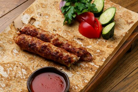 Люля-кебаб из курицы