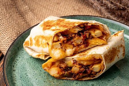 Буррито Говядина с картошкой фри