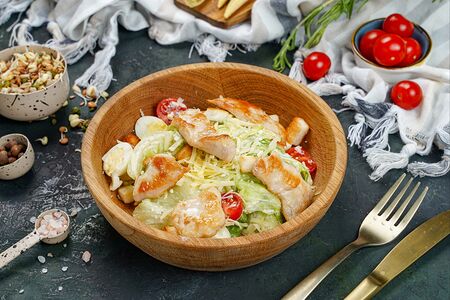 Цезарь с курицей