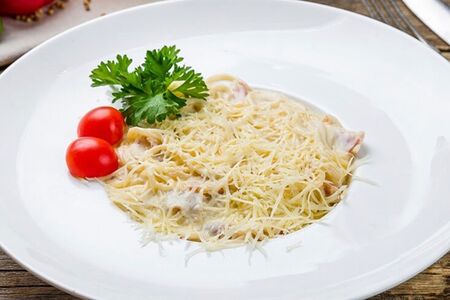 Карбонара из телятины