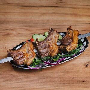 Шашлык из корейки