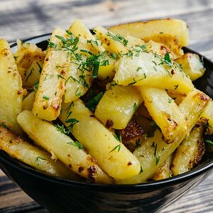 Картофель, жаренный по-домашнему