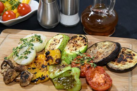 Овощи на мангале