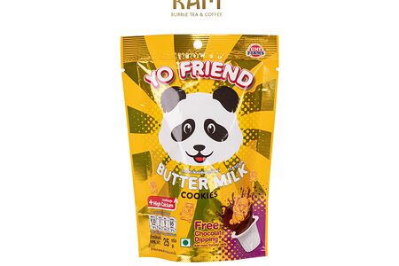 Сливочное печенье с баночкой шоколадного крема Yo friend