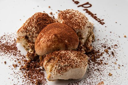 Тирамису с кофейной пенкой