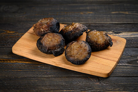 Грибы на углях