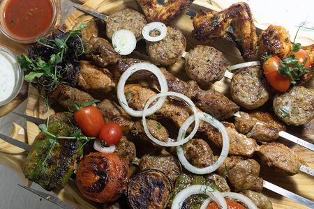 Шашлык из баранины люля