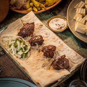 Գառան խորոված խառը