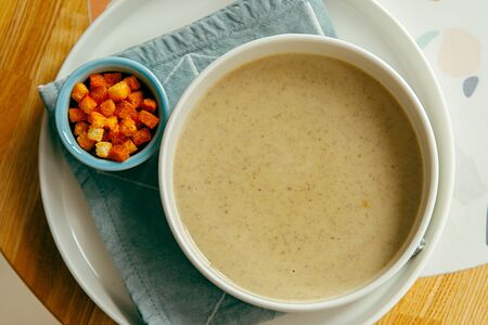 Крем-суп из шампиньонов