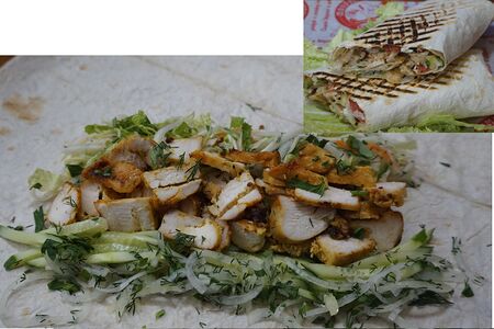 Шаурма витаминная