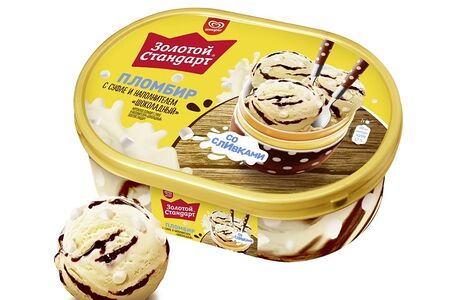 Мороженое Золотой стандарт Суфле