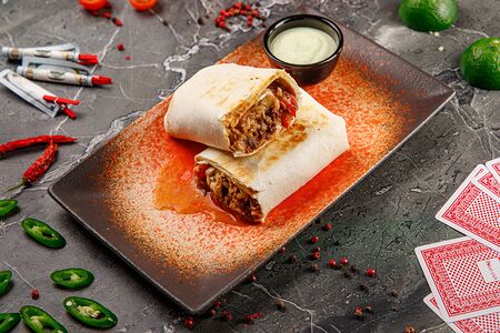 Буррито с мраморной говядиной