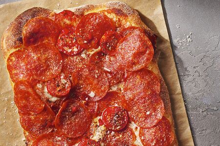 С пеперони и черри