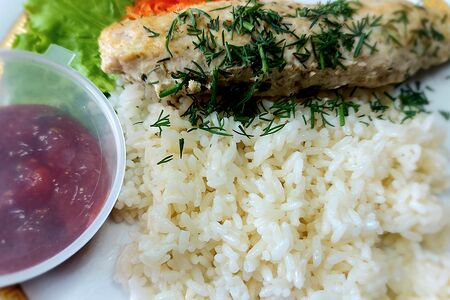 Люля-кебаб с рисом