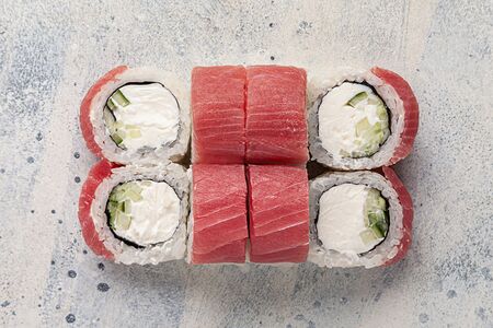 Филадельфия с тунцом