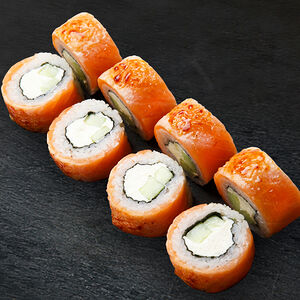 Ролл Филадельфия карамельная Xl