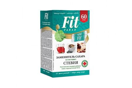 Заменитель сахара на основе эритрита и стевии Fit Parad