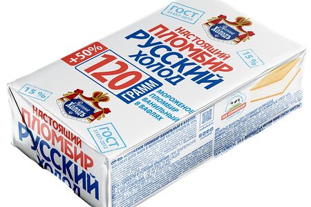 Брикет на вафлях Гигант ванильный