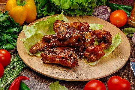 Острые куриные крылышки