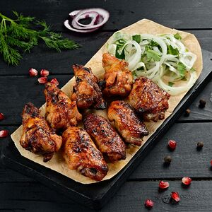 Шашлык из куриных крылышек