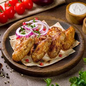 Шашлык из куриных крылышек