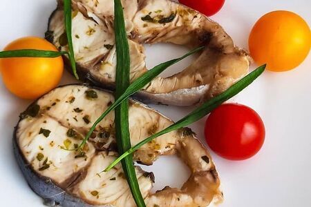 Пикша жареная