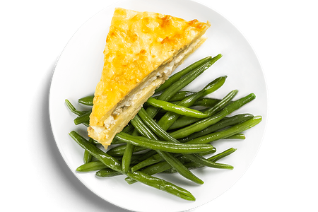 Запеканка из рыбы со стручковой фасолью