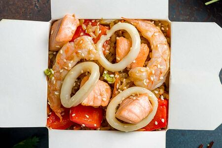 Рис с Морепродуктами