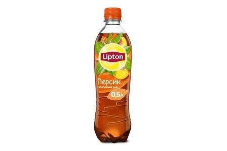 Lipton Черный чай Персик