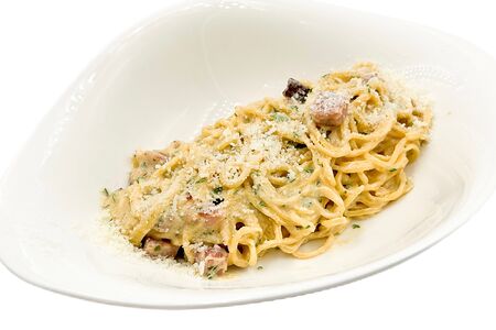 Паста Карбонара в классическом исполнении