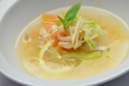 Суп из морепродуктов