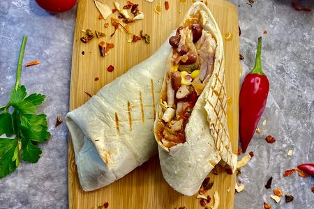 Буррито с курицей