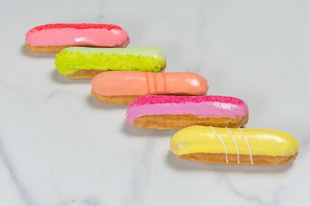 Эклеры фруктовое ассорти