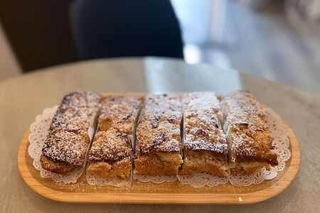 Пряный яблочный пирог