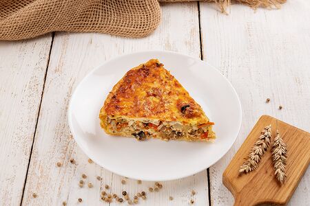 Пирог Лоранский с курицей