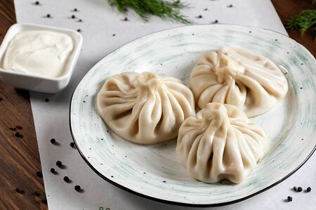 Хинкали с говядиной