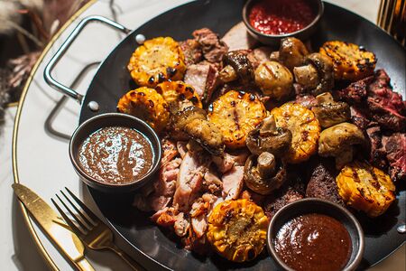 Садж мясной