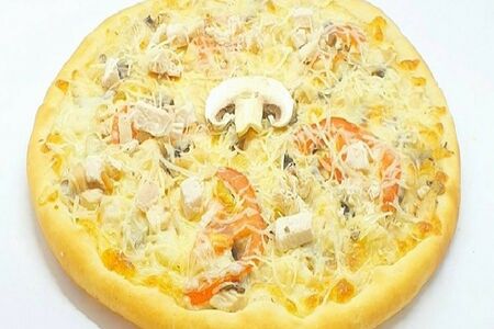 С курицей и грибами - S