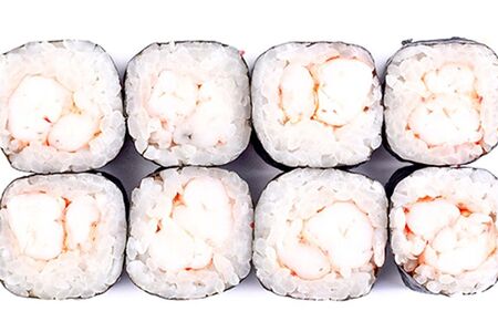 Классический ролл с креветкой