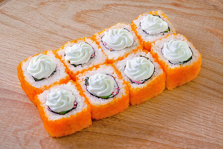 Ролл Калифорния с креветкой