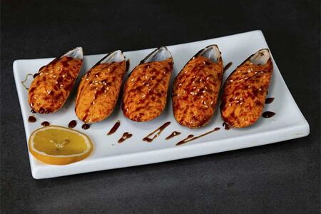 Мидии в панцире