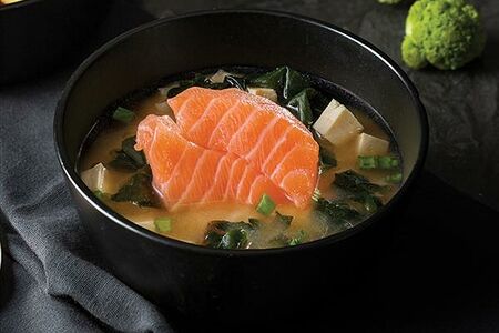 Фуд Мисо с лососем