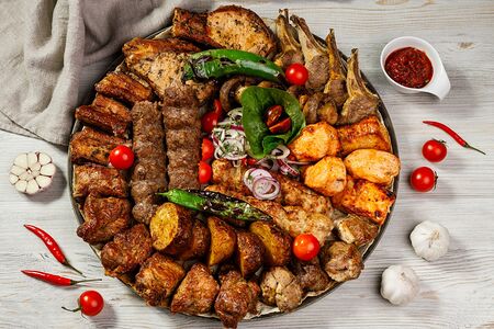 Ассорти на вертеле