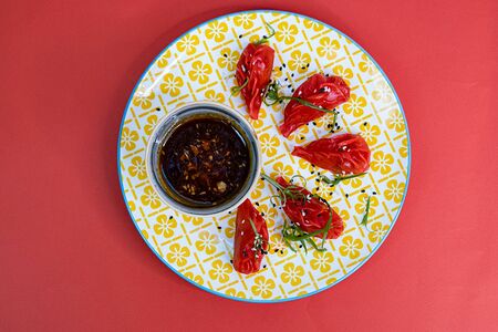 Димсам с креветкой и курицей