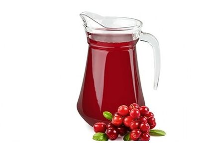 Морс клюквенный